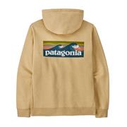 Patagonia Mens Boardshort Logo Uprisal Hoody i farven Beeswax Tan