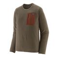 Patagonia Mens R1 Air Crew, Marlow Brown