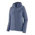 Patagonia Womens R1 Thermal Full-Zip Hoody i farven Current Blue