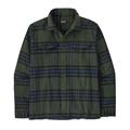 Patagonia Mens Fjord Flannel Shirt i farven Catch / Old Growth Green