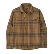 Patagonia Fjord Flannel Shirt til Mænd i farven Dissolve / Slab Khaki