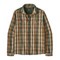 Patagonia Fjord Loft Shirt til Mænd i farven Fall Line / Canopy Green