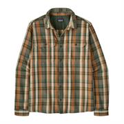 Patagonia Fjord Loft Shirt til Mænd i farven Fall Line / Canopy Green