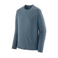 Patagonia Mens L/S Cap Cool Merino Shirt i farven Utility Blue