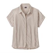 Patagonia Womens LW A/C Shirt i farven Fresh Water / Fleck Blue