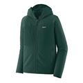 Patagonia Mens R2 TechFace Hoody i farven Cascade Green