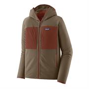 Patagonia Mens R2 TechFace Hoody i farven Marlow Brown