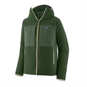 Patagonia R2 TechFace Hoody til Mænd i farven Treeline Green