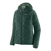 Patagonia Womens Micro Puff Hoody i farven Cascade Green