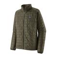 Patagonia Mens Nano Puff Jacket i farven Basin Green / Tent Green