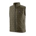 Patagonia Mens Nano Puff Vest i farven Basin Green / Tent Green