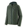 Patagonia Mens Nano Puff Fitz Roy Trout Hoody i farven Old Growth Green