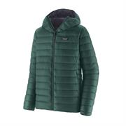 Patagonia Mens Down Sweater Hoody i farven Cascade Green