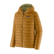 Patagonia Mens Down Sweater Hoody i farven Pufferfish Gold