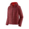 Patagonia Womens Down Sweater Hoody i farven Oxide Red