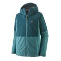 Patagonia Mens Boulder Fork Rain Jacket i farven Wetland Blue
