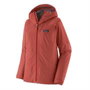 Patagonia Womens Boulder Fork Rain Jacket i farven Potters Red