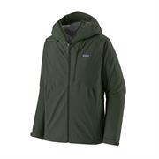 Patagonia Mens Granite Crest Rain Jacket i farven Old Growth Green
