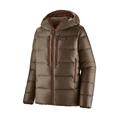 Patagonia Mens Fitz Roy Down Hoody i farven Marlow Brown