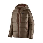 Patagonia Mens Fitz Roy Down Hoody i farven Marlow Brown