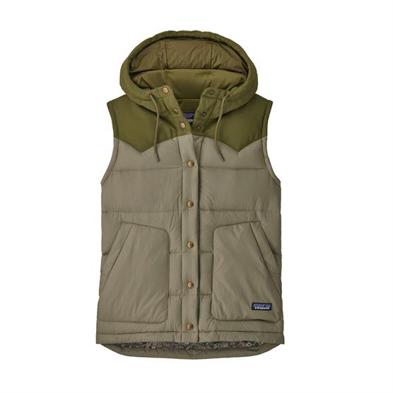 9: Patagonia Womens Bivy Hooded Vest, Garden Green