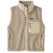 Vindtæt Patagonia fleecevest med fuld lynlås i fronten