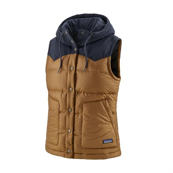 Patagonia Womens Bivy Hooded Vest, Nest Brown