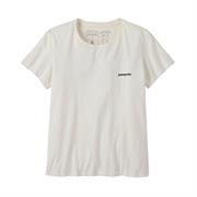 Patagonia dame t-shirt i farven - Birch White