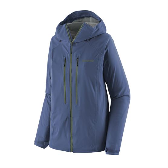 Se Patagonia Womens Stormstride Jacket, Current Blue hos Pro Outdoor