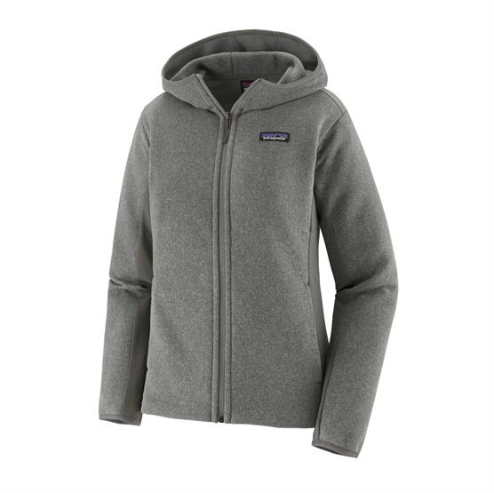 12: Patagonia Womens LW Better Sweater Hoody, Feather Grey