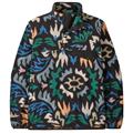 Patagonia fleecetrøje med farverigt mønster