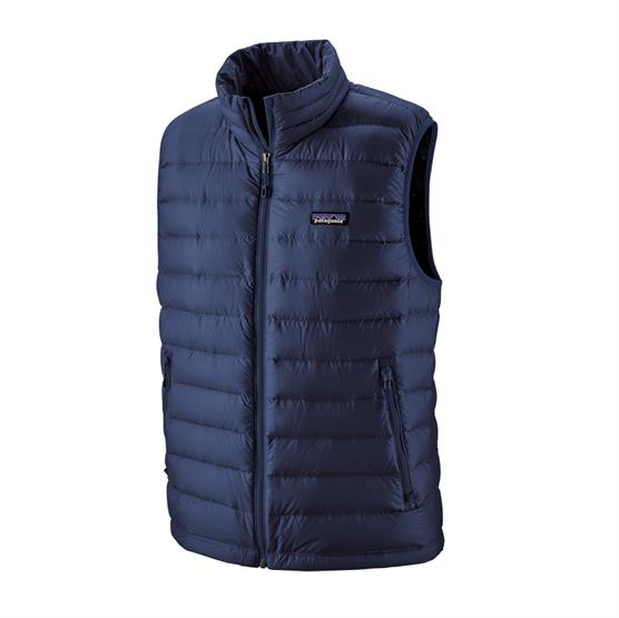 #3 - Patagonia Mens Down Sweater Vest, Classic Navy
