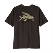 Flying Fish printet er på T-shirtens ryg
