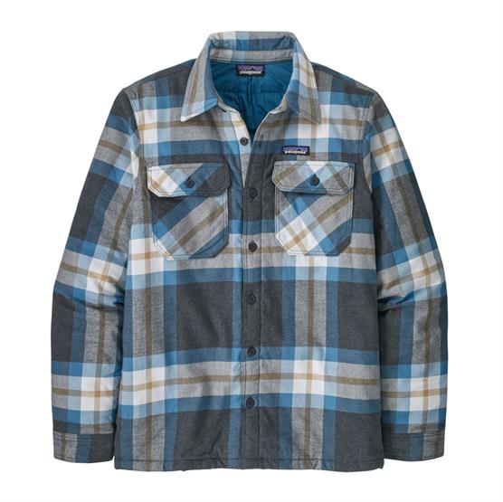 Se Patagonia Mens Ins Org Ct MW Fjord Flannel Shirt (Sort (FORESTRY: INK BLACK) Small) hos Pro Outdoor
