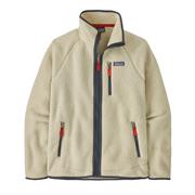 Patagonia Mens Retro Pile Jacket i farven Pelican / Smolder Blue