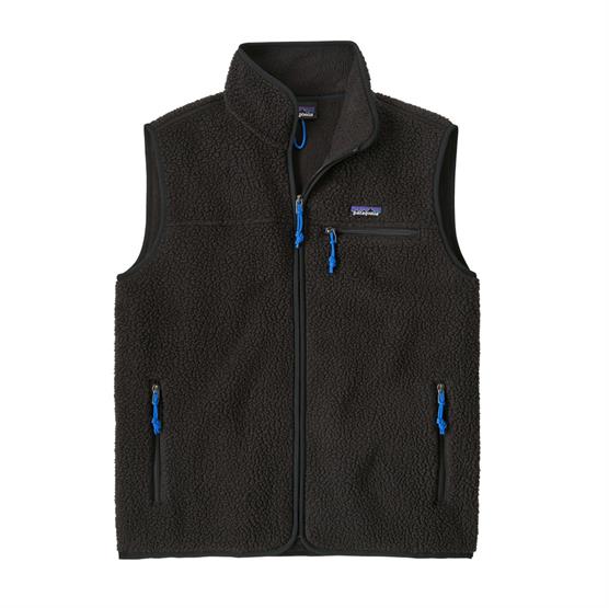 Patagonia Mens Retro Pile Vest, Black