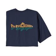 Komfortabel t-shirt fra Patagonia af 100% genanvendte materialer