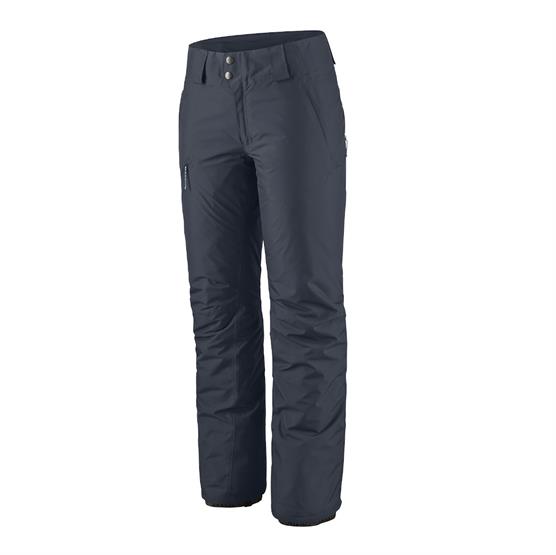 Patagonia Womens Insulated Powder Town Pants, Smolder Blue