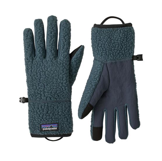 Patagonia Retro Pile Gloves, Summit Blue