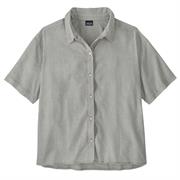 Kortærmet Patagonia skjorte med knaplukning