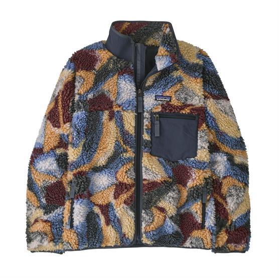 Patagonia Womens Classic Retro-X Jacket, Smudge / Smolder Blue