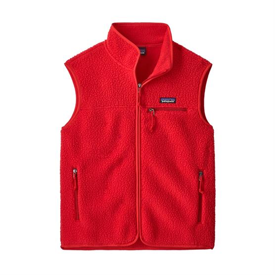 Patagonia Womens Retro Pile Vest, Atlas Red