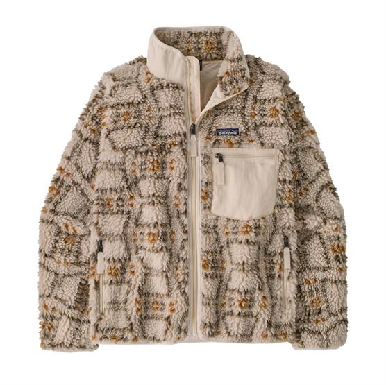 Patagonia Womens Classic Retro-X Jacket, Snowshoe Hare / Natural