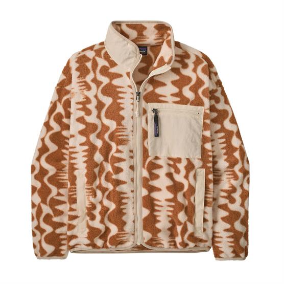 Patagonia Womens Synch Jacket, Squiggles / Earthworm Brown