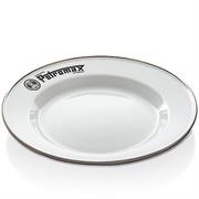 Petromax Enamel Plate på 26 cm - Farve - Hvid