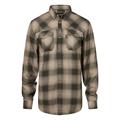 Pinewood Finnveden Forest Flannel Shirt i farven Olive / D.Green