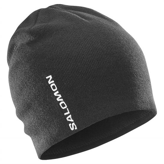 Salomon Graphic Beanie, Deep Black