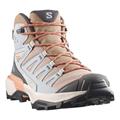 Salomon X Ultra 360 Mid GTX til Kvinder i farven Oxford Tan / Pearl Blue