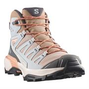 Salomon X Ultra 360 Mid GTX til Kvinder i farven Oxford Tan / Pearl Blue