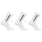 Salomon Everyday Crew 3-Pack i farven White / White